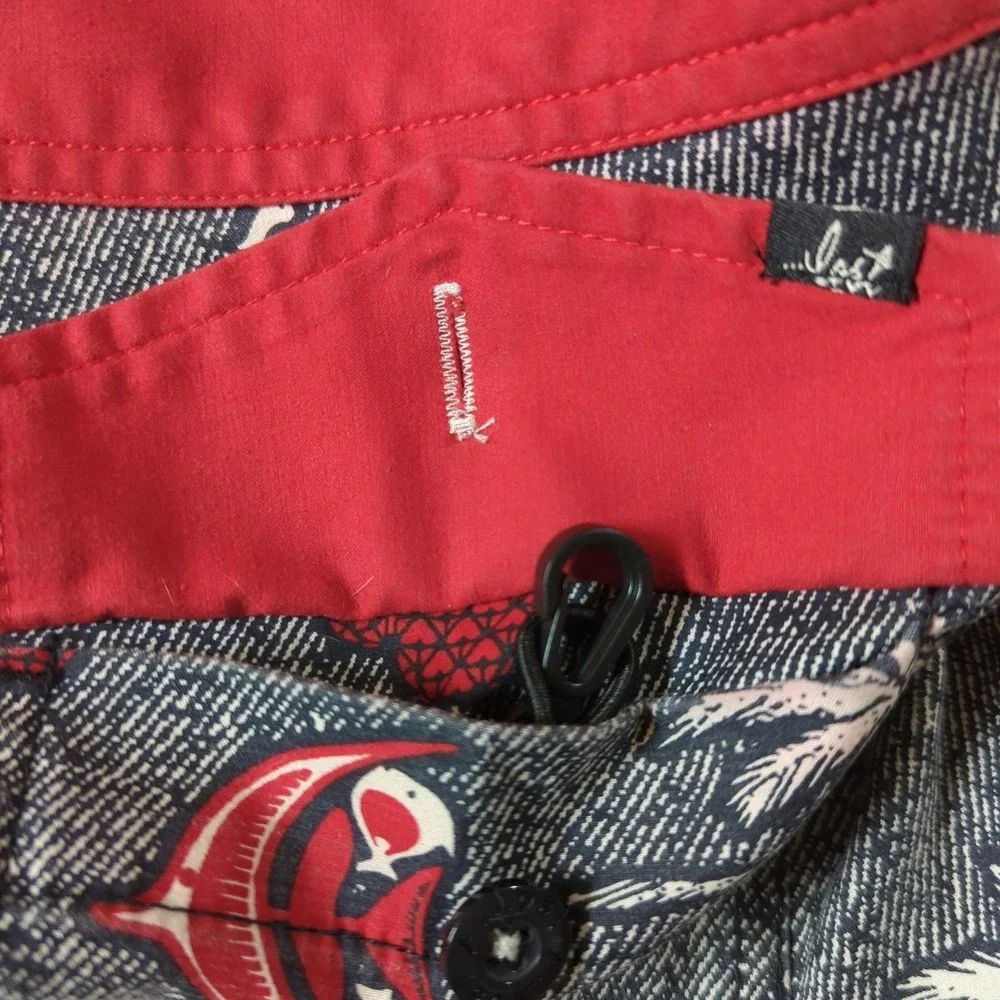 Lost Enterprises Lost At Sea Board Shorts Mens 33‎ Hula Girl Island Surf Trunks